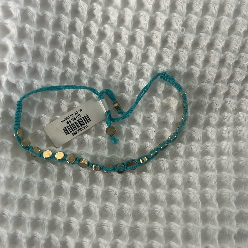 Blue bracelet